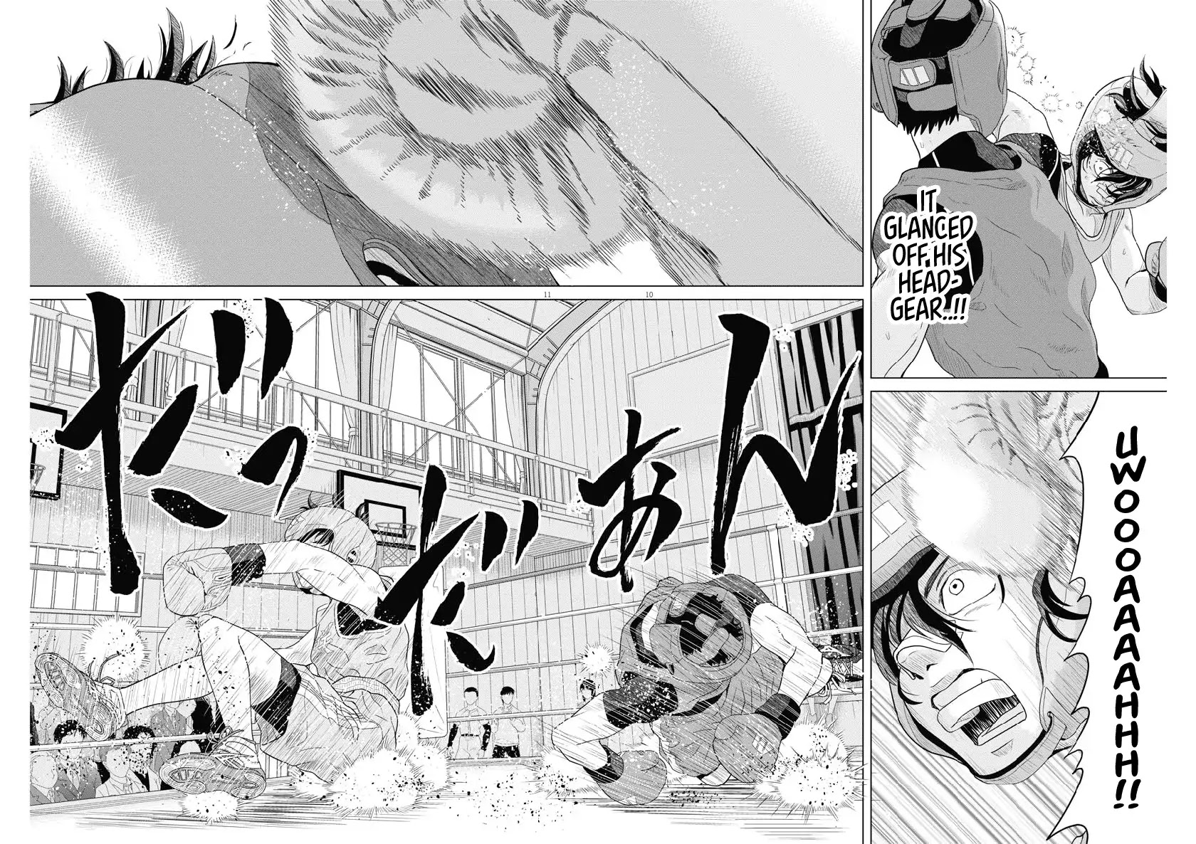 Saotome Girl, Hitakakusu Chapter 118 page 10 - Chapter 118: Saotome Senshu, Willpower