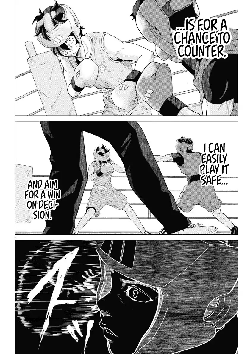 Saotome Girl, Hitakakusu Chapter 118 page 8 - Chapter 118: Saotome Senshu, Willpower