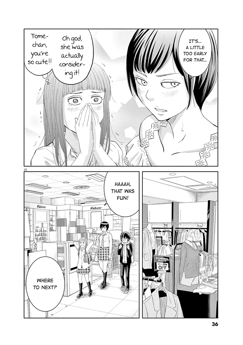 Saotome Girl, Hitakakusu Chapter 12 page 10 - Chapter 12: Saotome Senshu Trying On Clothes