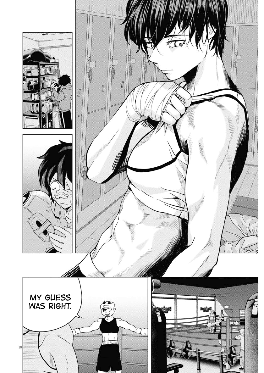 Saotome Girl, Hitakakusu Chapter 123 page 10 - Chapter 123: Saotome Senshu, Challenging