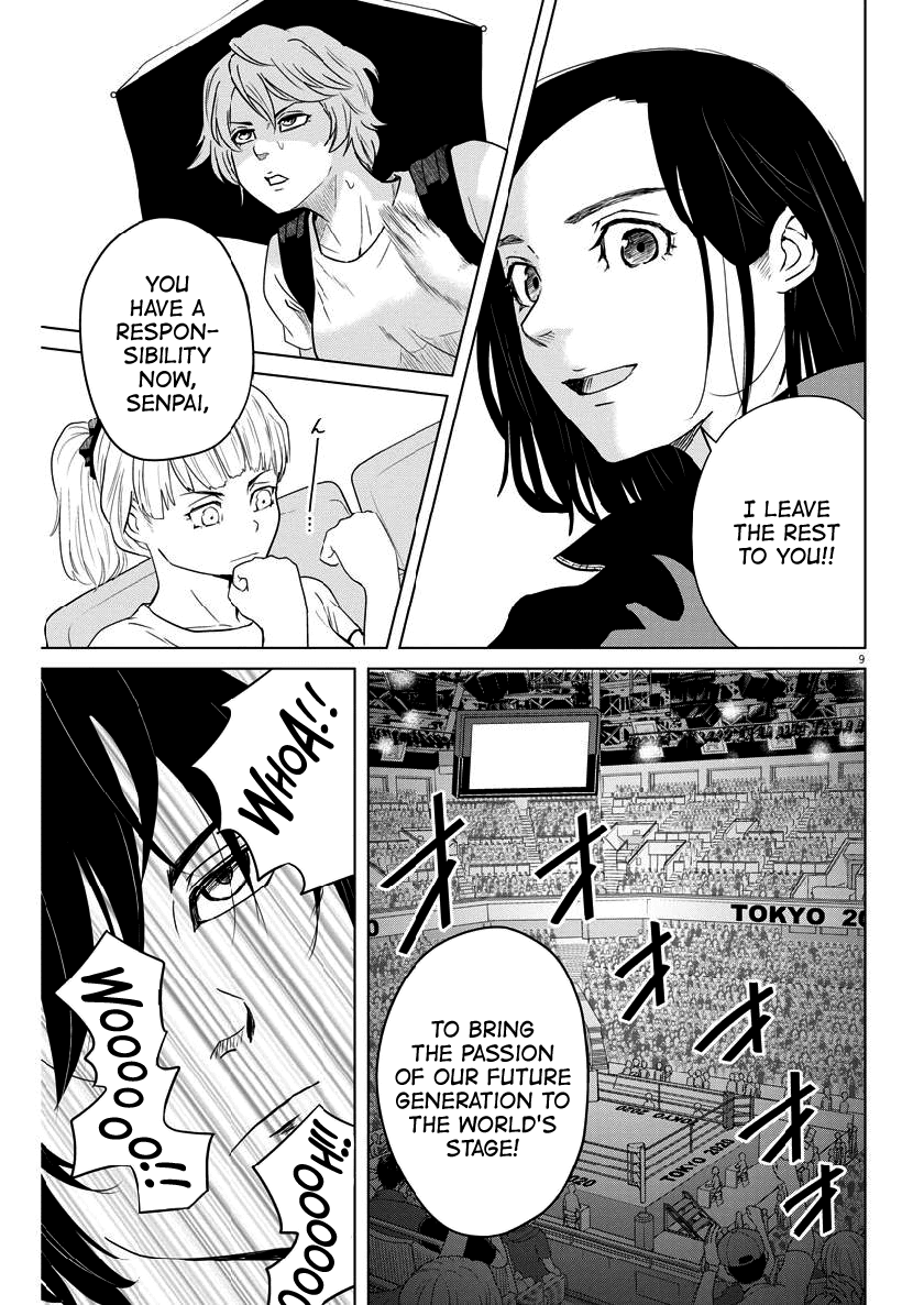 Saotome Girl, Hitakakusu Chapter 124 page 9 - Chapter 124: Saotome Senshu, Yes [END]