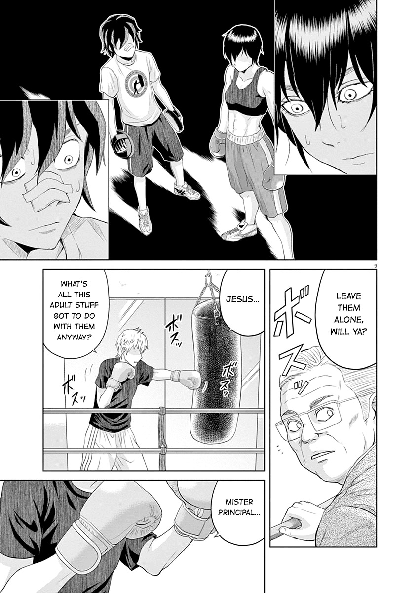 Saotome Girl, Hitakakusu Chapter 13 page 9 - Chapter 13: Saotome-Senshu, Exhausting