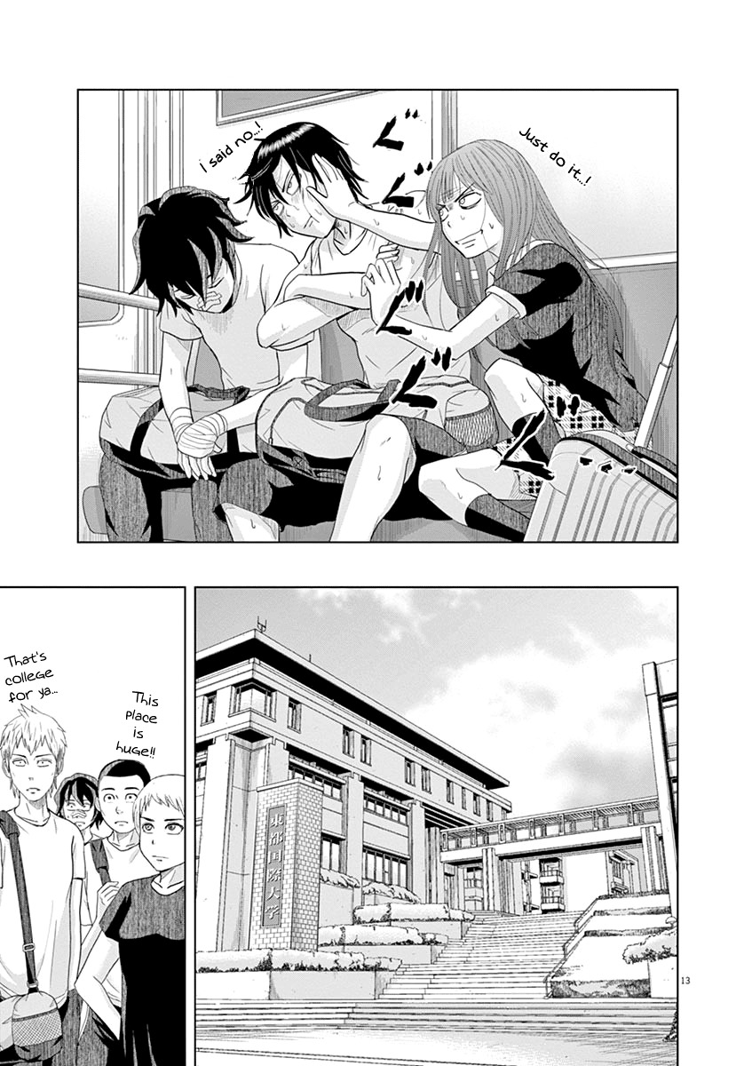 Saotome Girl, Hitakakusu Chapter 16 page 12 - Chapter 16: Saotome-Senshu, Going on Defense