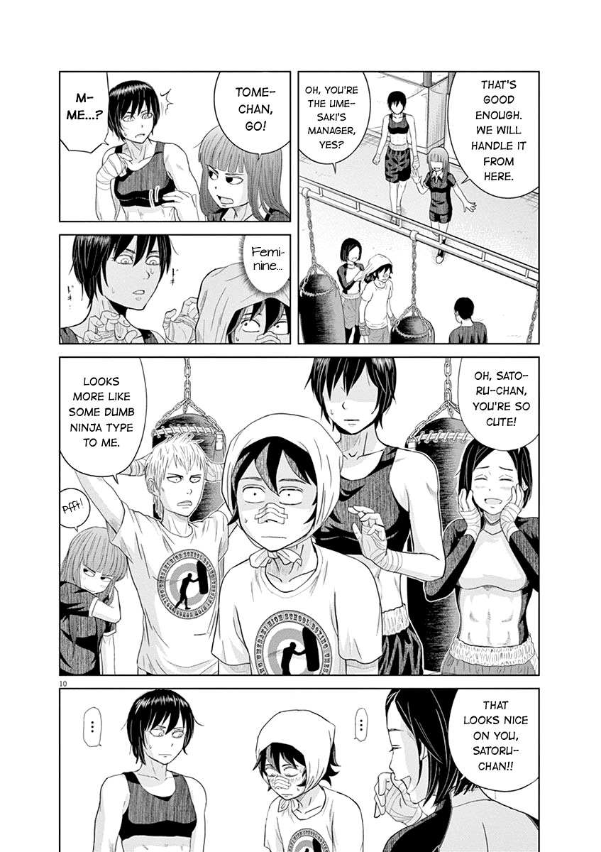 Saotome Girl, Hitakakusu Chapter 18 page 10 - Chapter 18: Saotome-Senshu, Complete Defeat