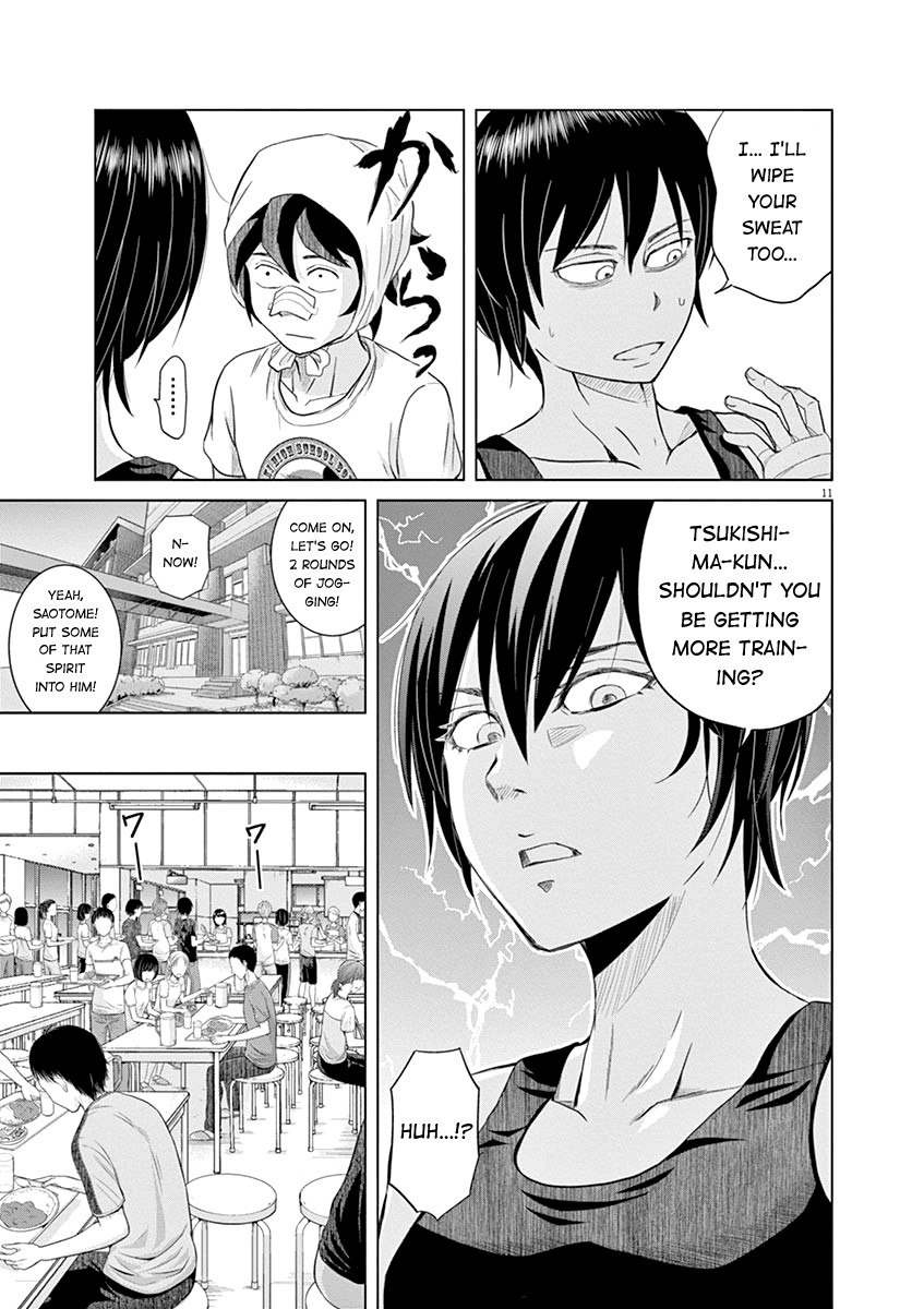 Saotome Girl, Hitakakusu Chapter 18 page 11 - Chapter 18: Saotome-Senshu, Complete Defeat