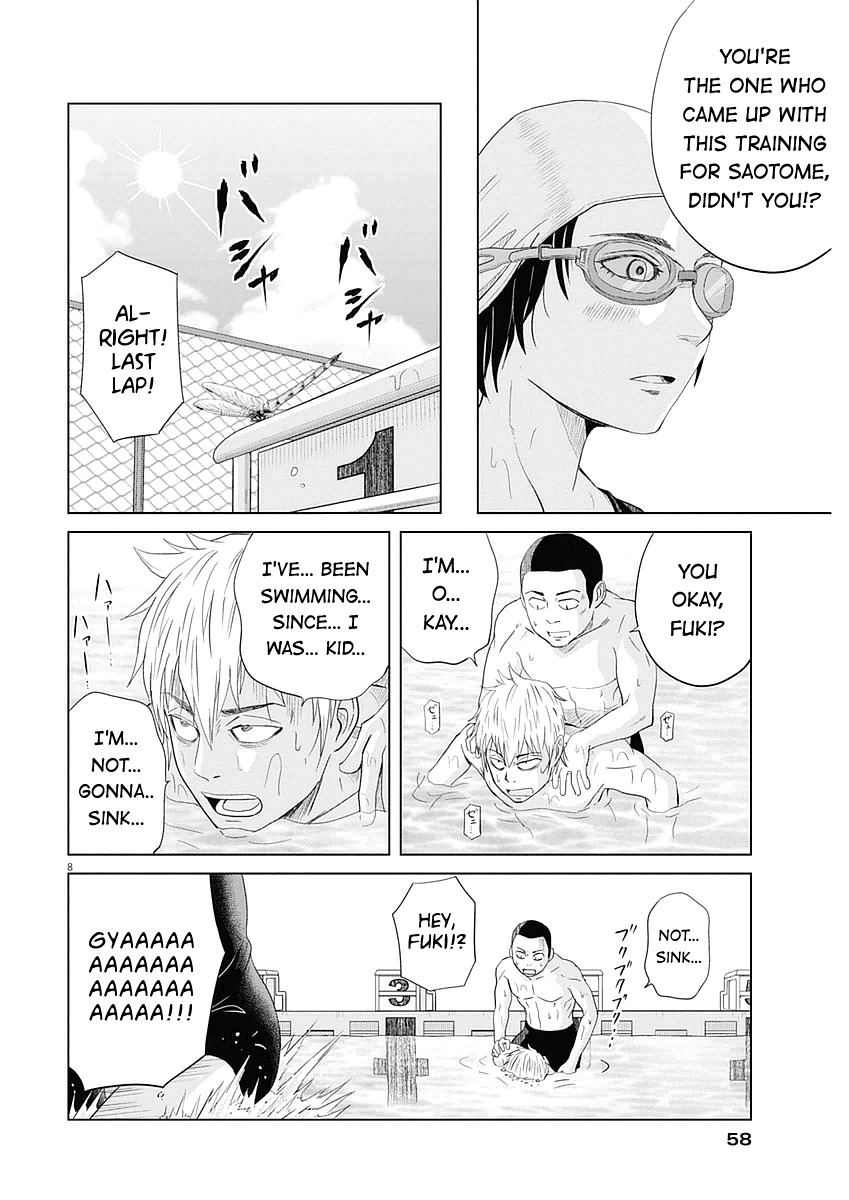 Saotome Girl, Hitakakusu Chapter 25 page 8 - Chapter 25: Saotome-Senshu, Brewing