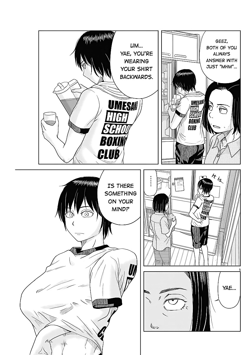 Saotome Girl, Hitakakusu Chapter 33 page 5 - Chapter 33: Saotome-Senshu, Complicated Feeling