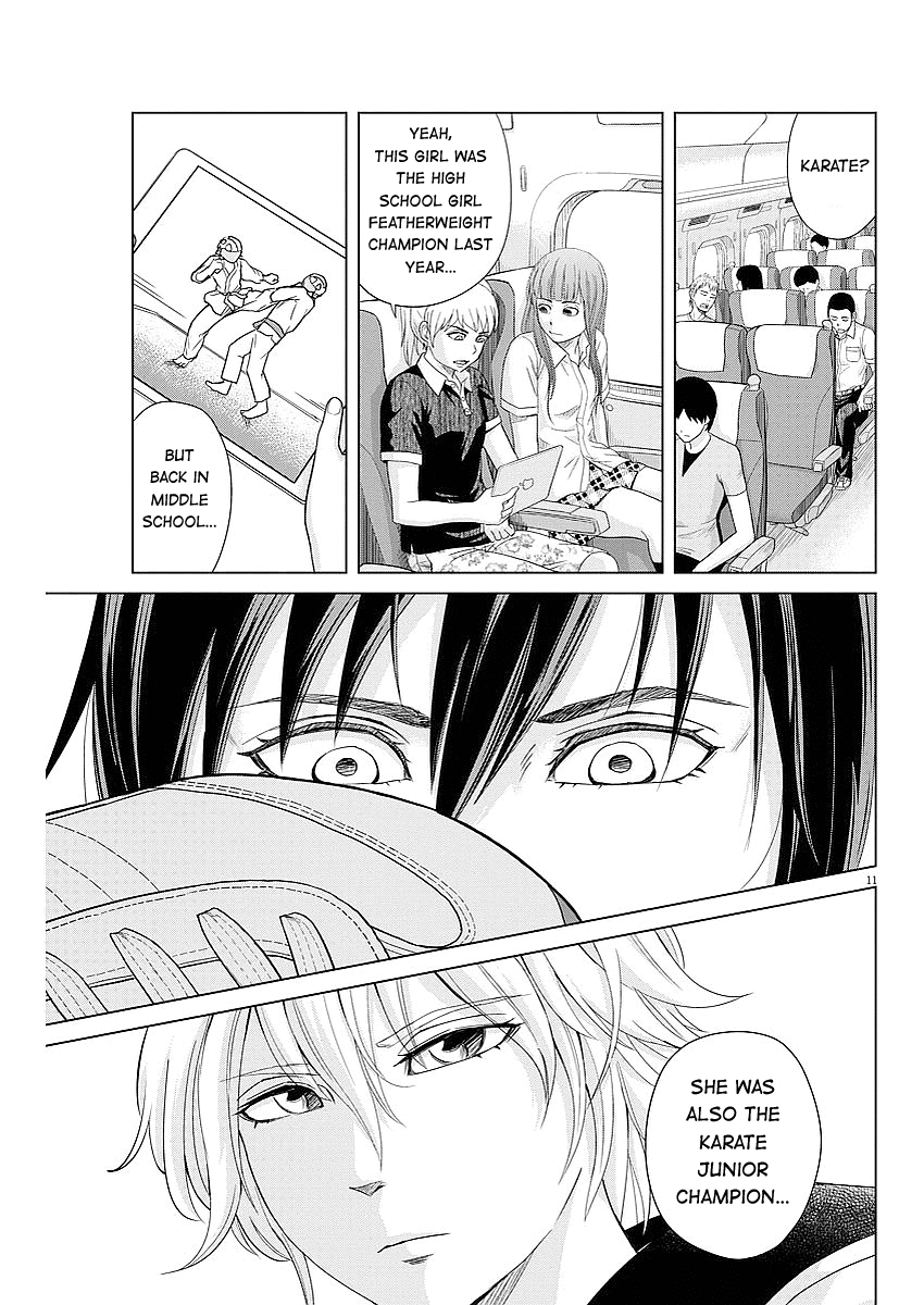 Saotome Girl, Hitakakusu Chapter 34 page 12 - Chapter 34: Saotome-Senshu, Face to Face
