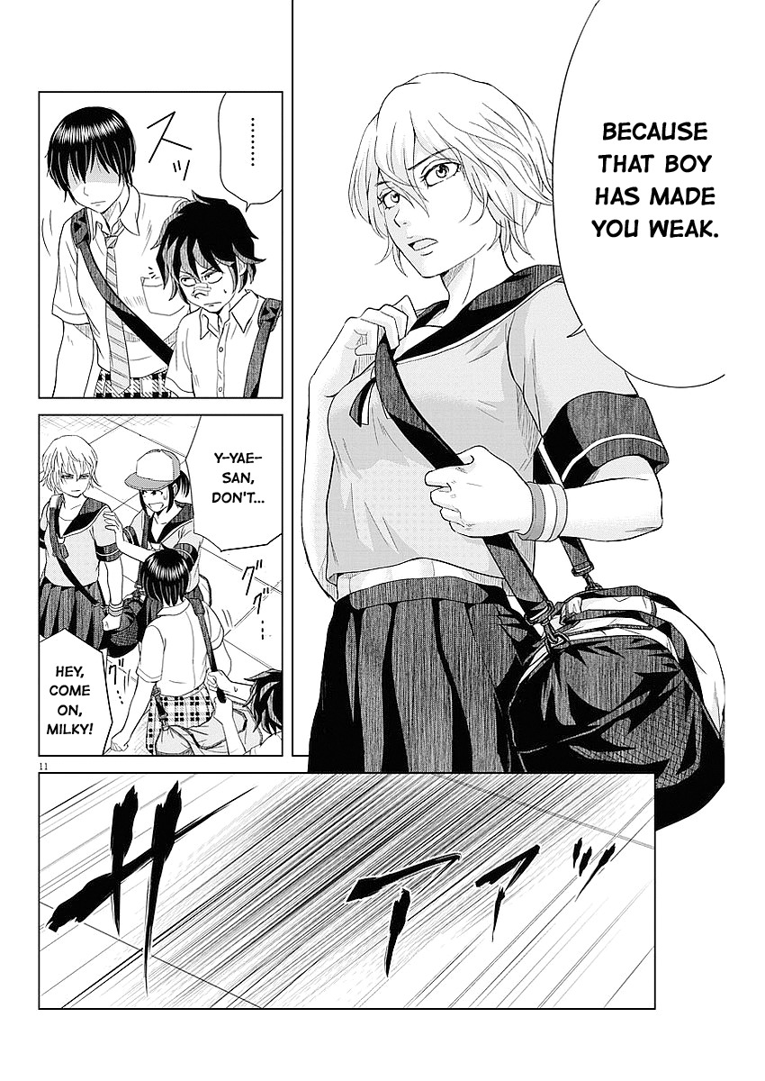 Saotome Girl, Hitakakusu Chapter 35 page 11 - Chapter 35: Saotome-Senshu, Feelings at Odds