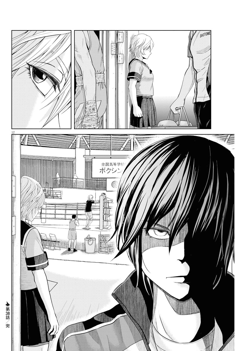 Saotome Girl, Hitakakusu Chapter 38 page 12 - Chapter 38: Saotome-Senshu, Screaming