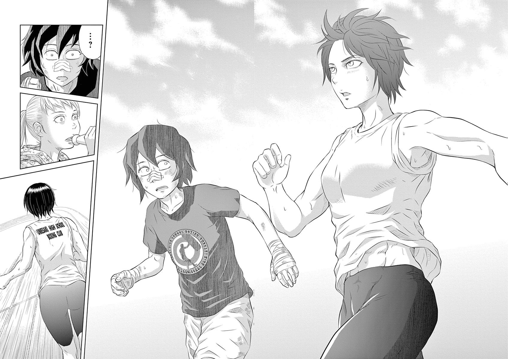 Saotome Girl, Hitakakusu Chapter 4 page 10 - Chapter 4: Saotome-Senshu, Runs Laps