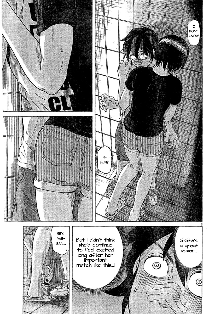 Saotome Girl, Hitakakusu Chapter 46 page 3 - Chapter 46: Saotome-Senshu, Pushing Down