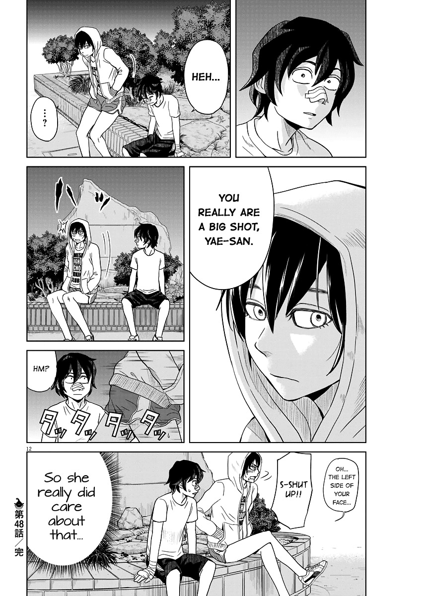 Saotome Girl, Hitakakusu Chapter 48 page 12 - Chapter 48: Saotome-Senshu, Toughness