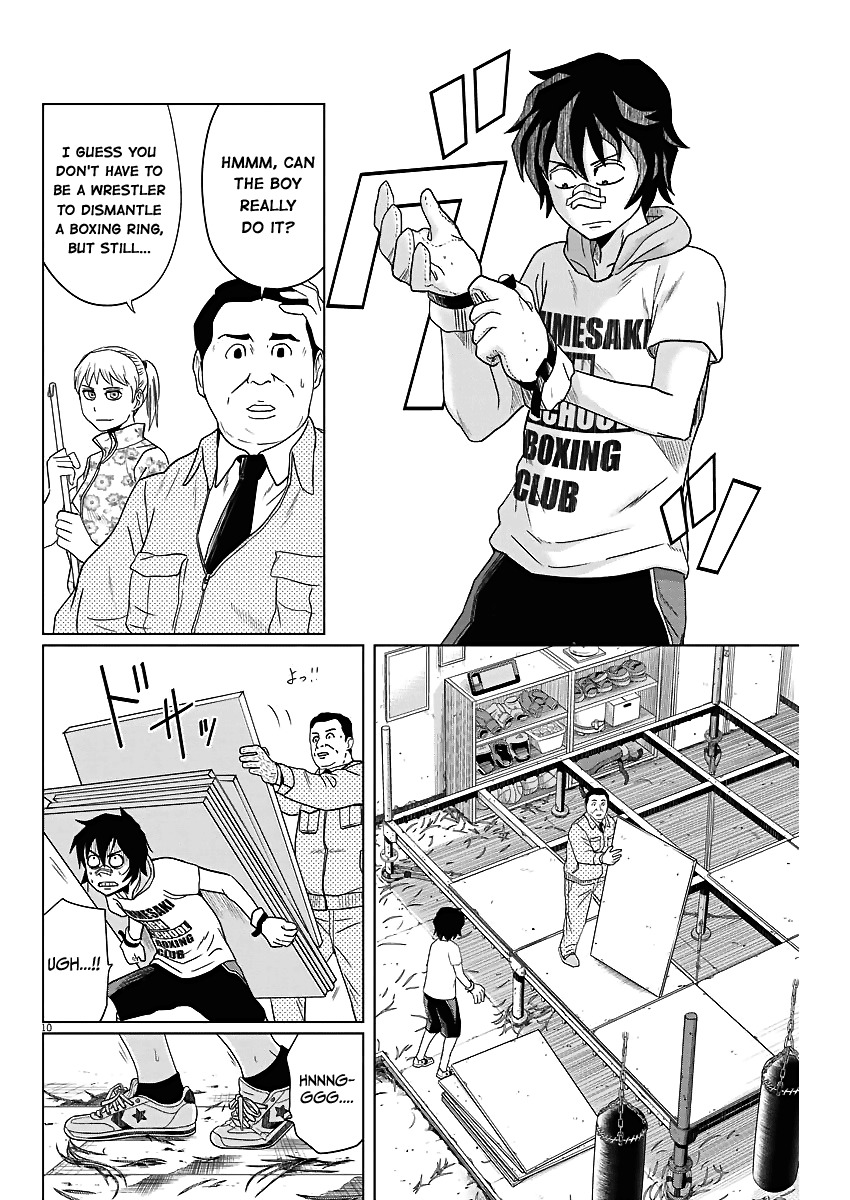 Saotome Girl, Hitakakusu Chapter 53 page 10 - Chapter 53: Saotome-Senshu, Carrying