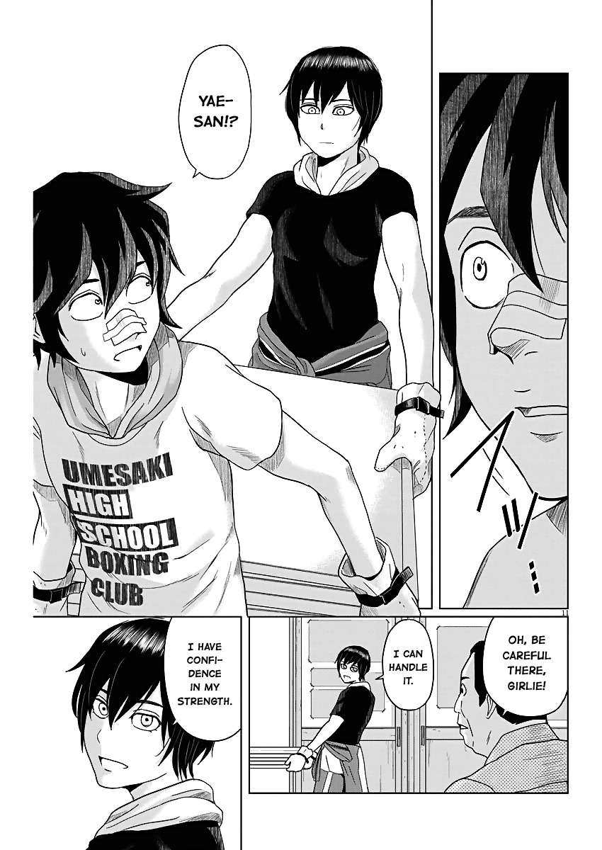 Saotome Girl, Hitakakusu Chapter 53 page 11 - Chapter 53: Saotome-Senshu, Carrying