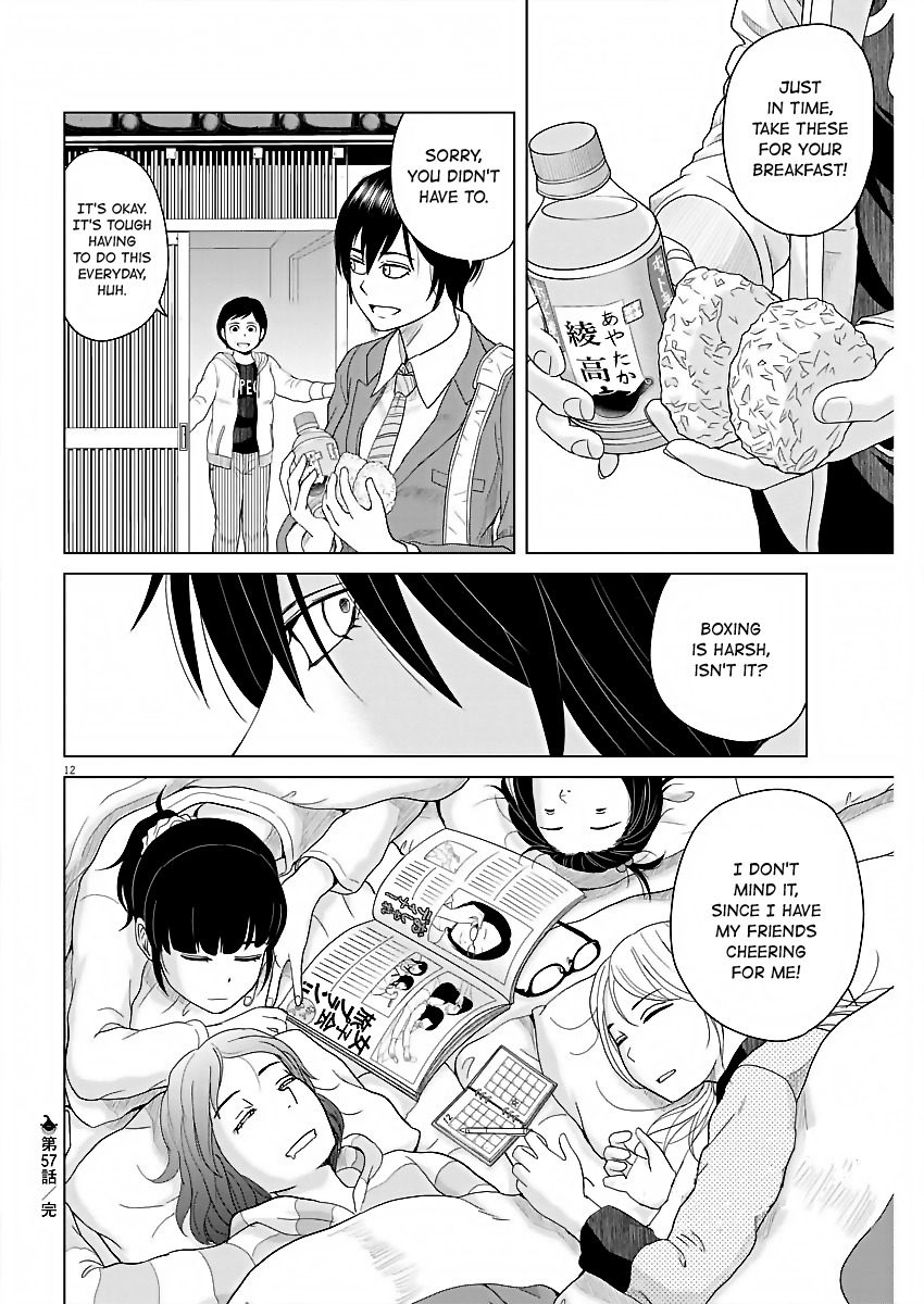 Saotome Girl, Hitakakusu Chapter 57 page 12 - Chapter 57: Saotome-Senshu, Suplex