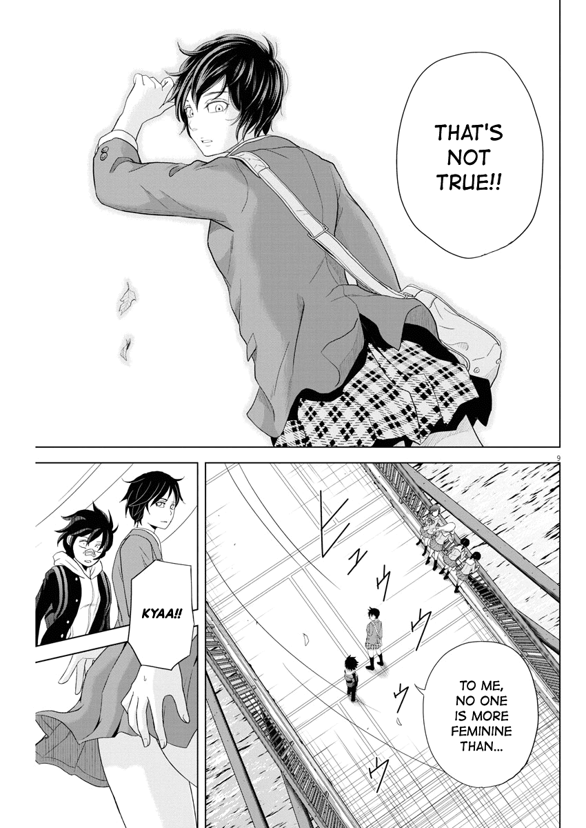 Saotome Girl, Hitakakusu Chapter 66 page 9 - Chapter 66: Saotome Senshu is Yacchan
