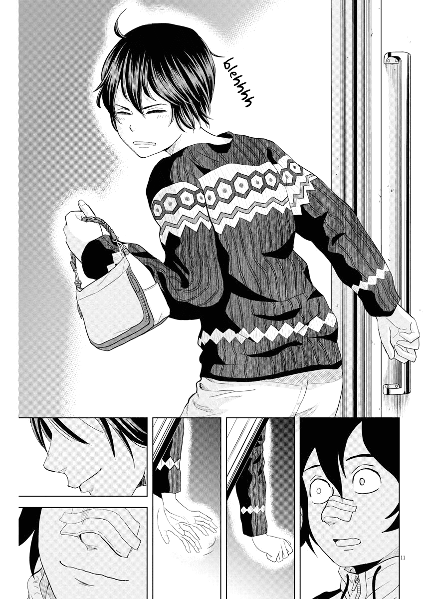 Saotome Girl, Hitakakusu Chapter 73 page 11 - Chapter 73: Saotome Senshu, Smiling