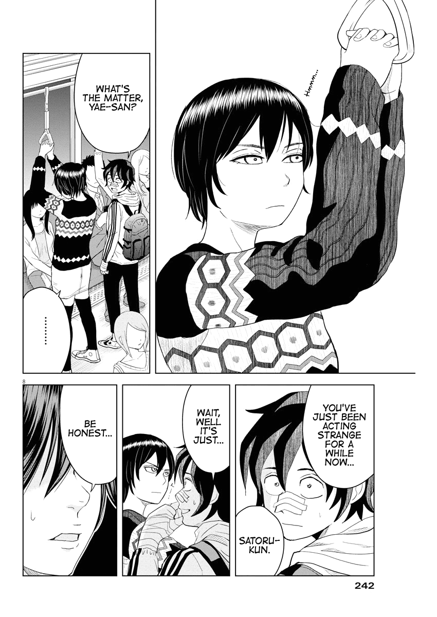 Saotome Girl, Hitakakusu Chapter 73 page 8 - Chapter 73: Saotome Senshu, Smiling