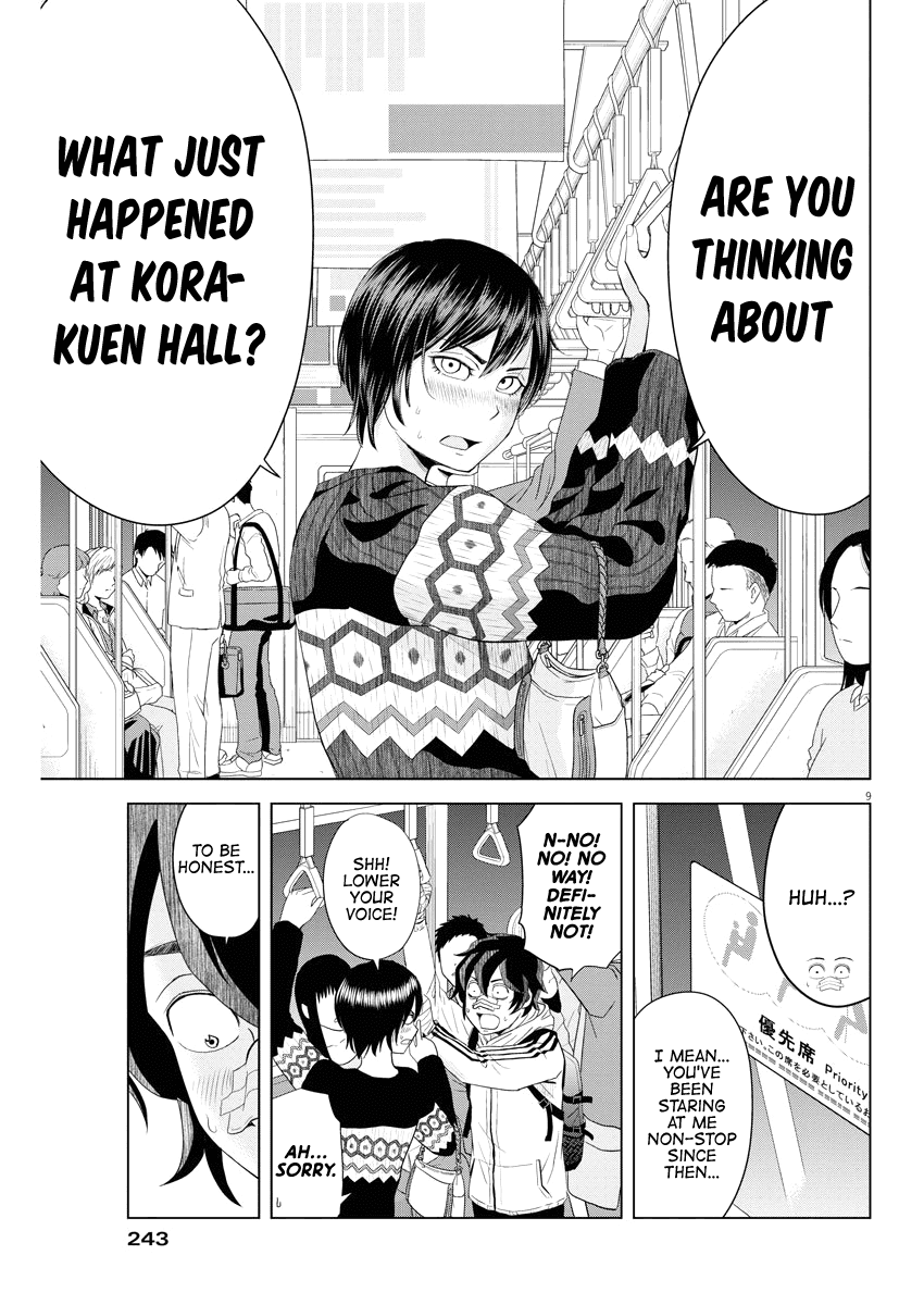 Saotome Girl, Hitakakusu Chapter 73 page 9 - Chapter 73: Saotome Senshu, Smiling