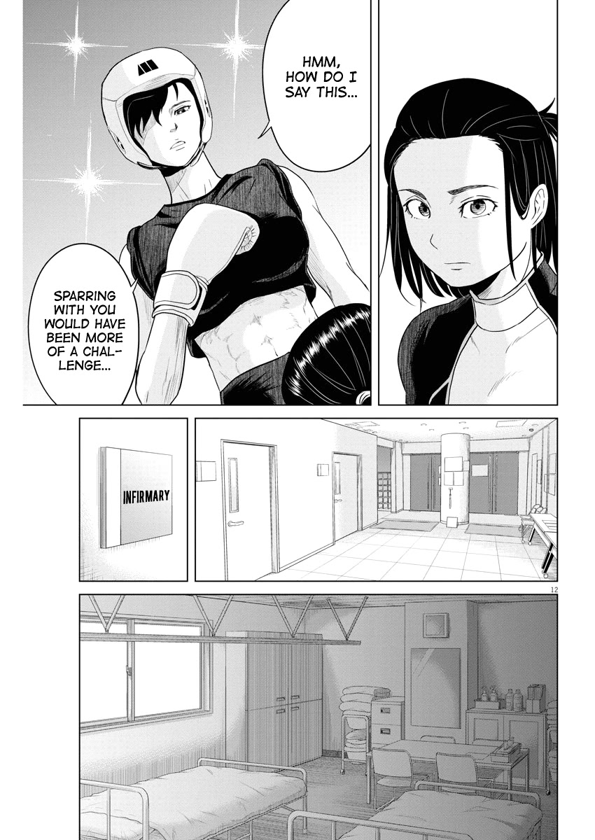 Saotome Girl, Hitakakusu Chapter 79 page 12 - Chapter 79: Saotome Senshu, The Hanami Sisters