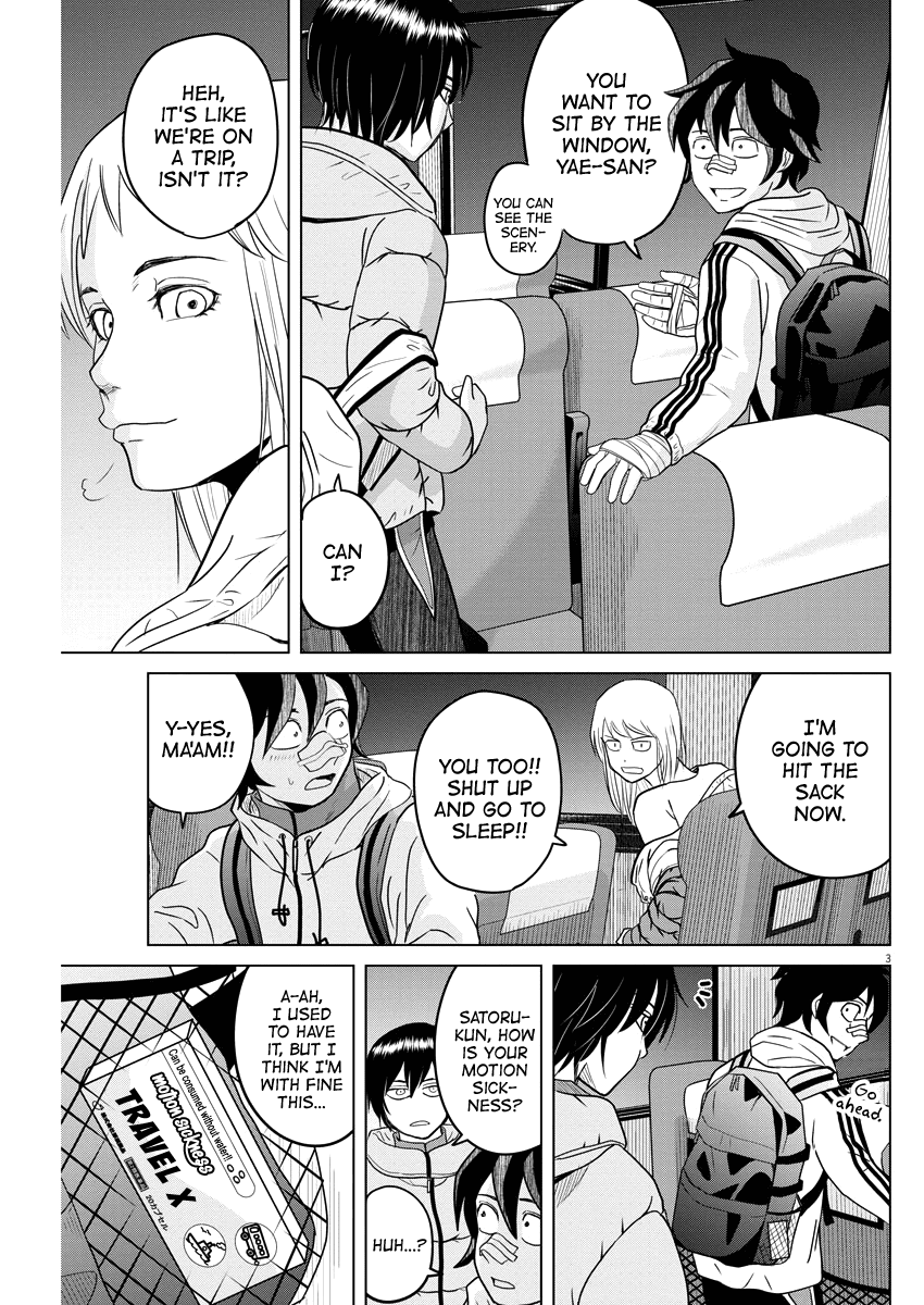 Saotome Girl, Hitakakusu Chapter 88 page 3 - Chapter 88: Saotome Senshu, Bus