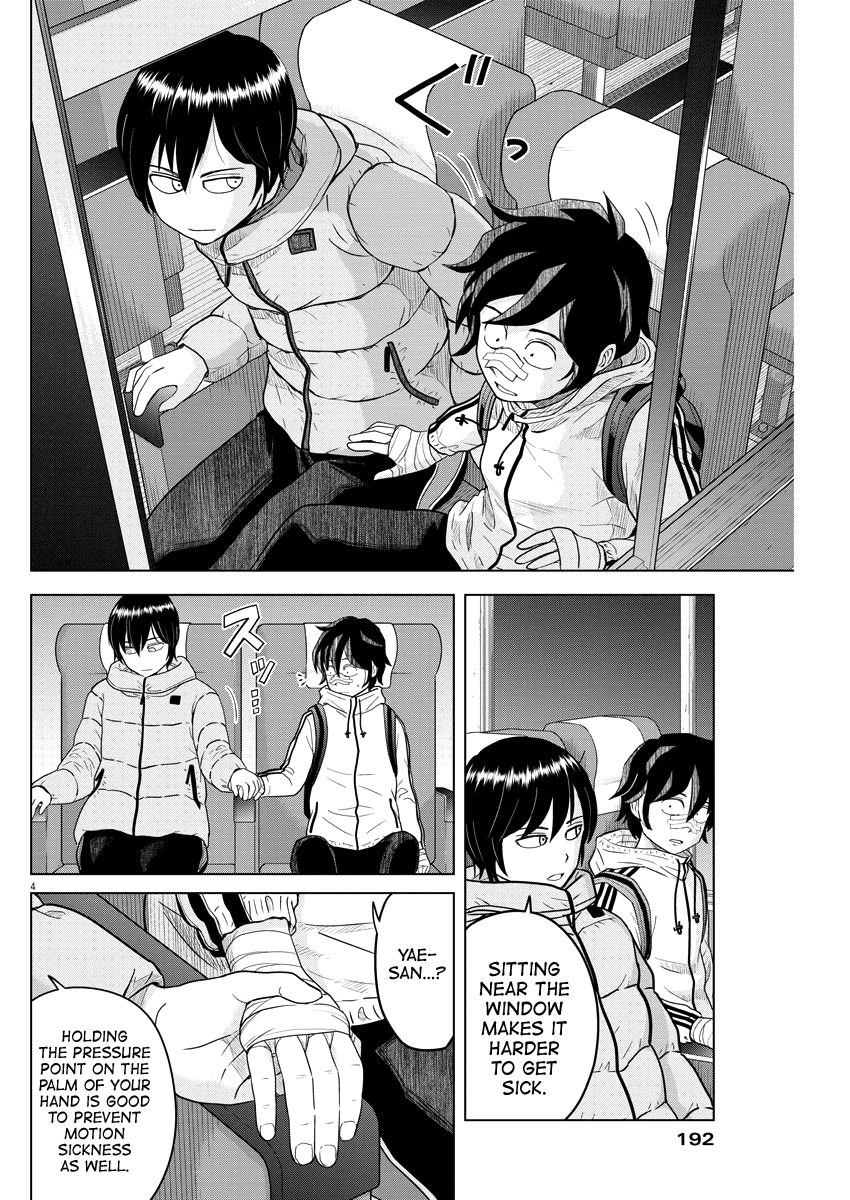 Saotome Girl, Hitakakusu Chapter 88 page 4 - Chapter 88: Saotome Senshu, Bus