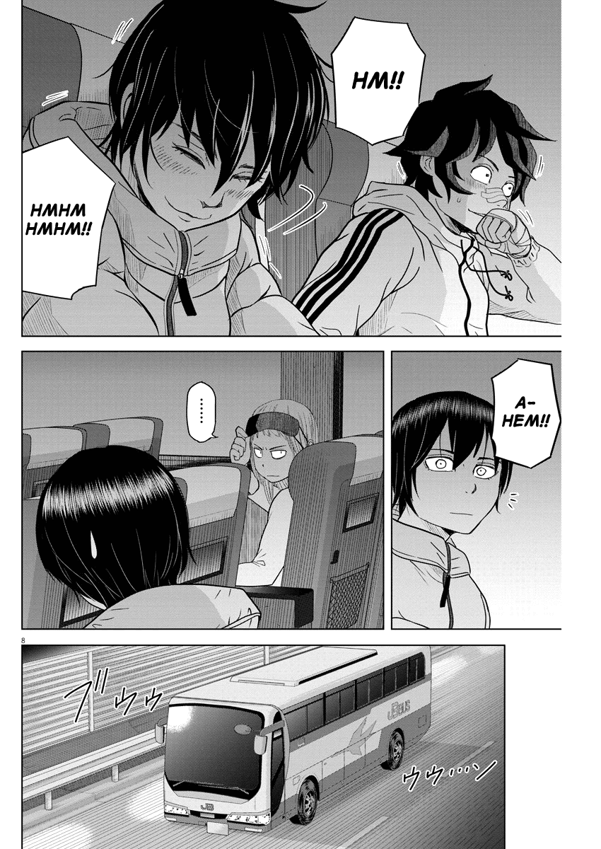 Saotome Girl, Hitakakusu Chapter 88 page 8 - Chapter 88: Saotome Senshu, Bus