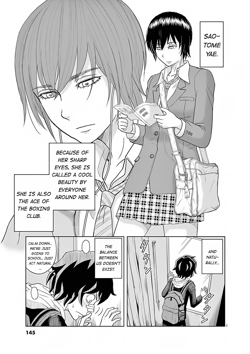 Saotome Girl, Hitakakusu Chapter 9.5 page 3 - Chapter 9.5: Saotome-Senshu Takes A Leap