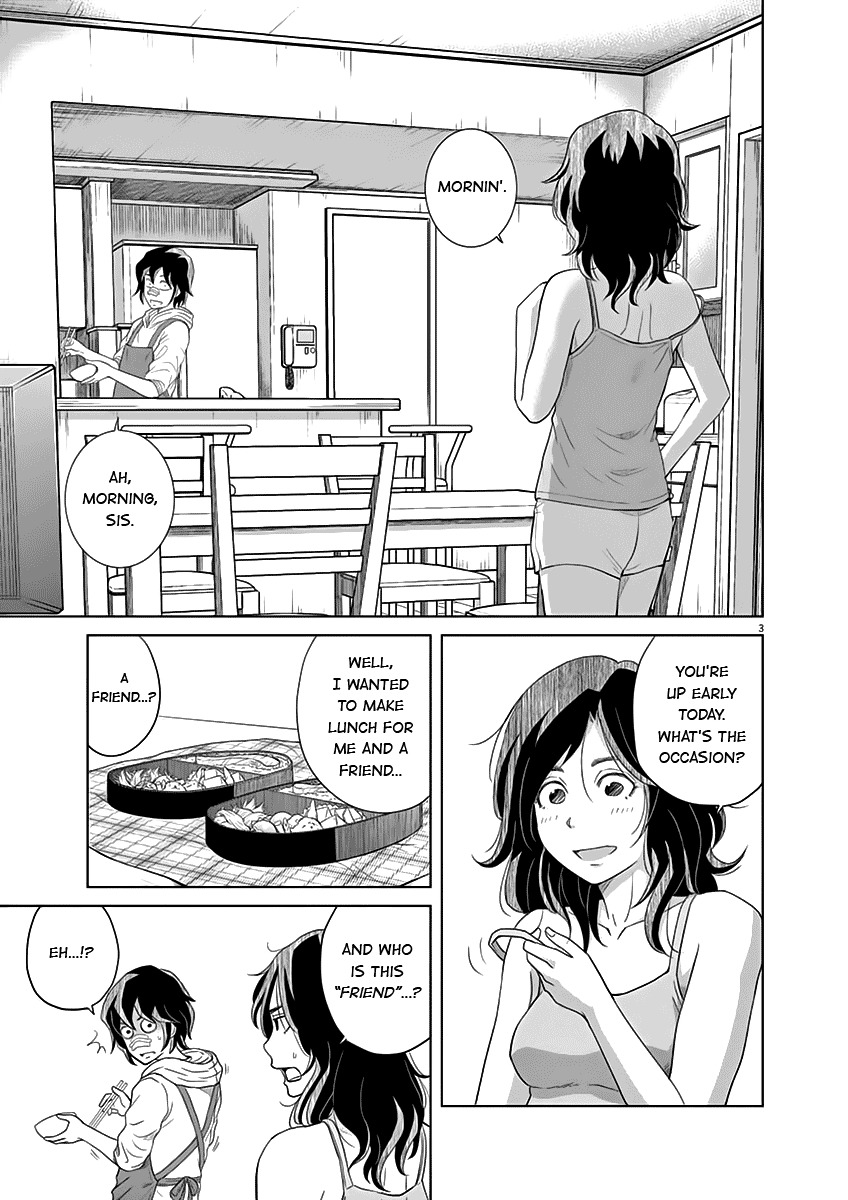 Saotome Girl, Hitakakusu Chapter 9 page 3 - Chapter 9: Saotome-Senshu, Tasting Food