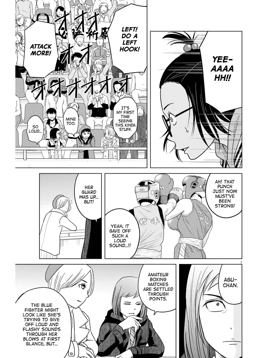 Saotome Girl, Hitakakusu Chapter 91 page 3 - Chapter 91: Saotome Senshu, Knock Out