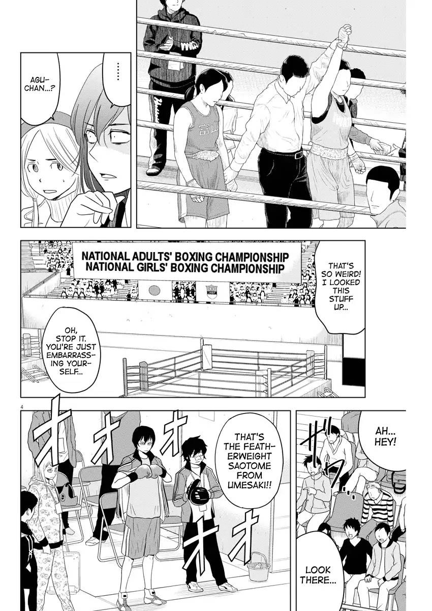 Saotome Girl, Hitakakusu Chapter 91 page 4 - Chapter 91: Saotome Senshu, Knock Out