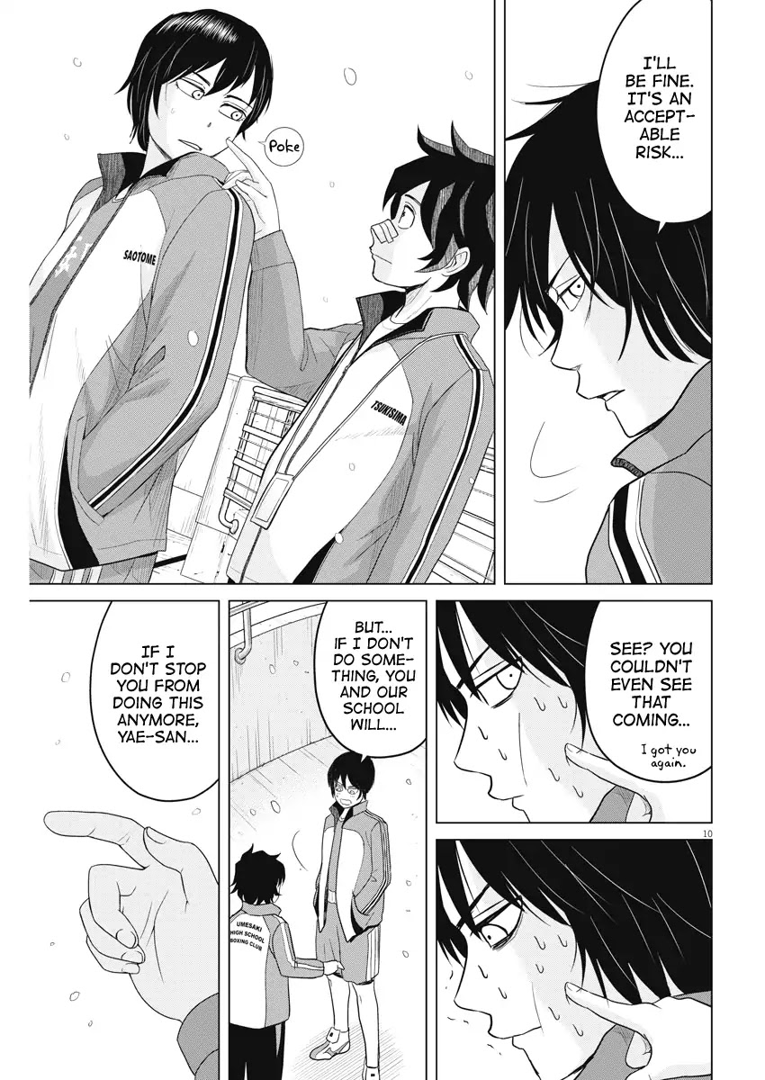 Saotome Girl, Hitakakusu Chapter 92 page 10 - Chapter 92: Saotome Senshu, Caring