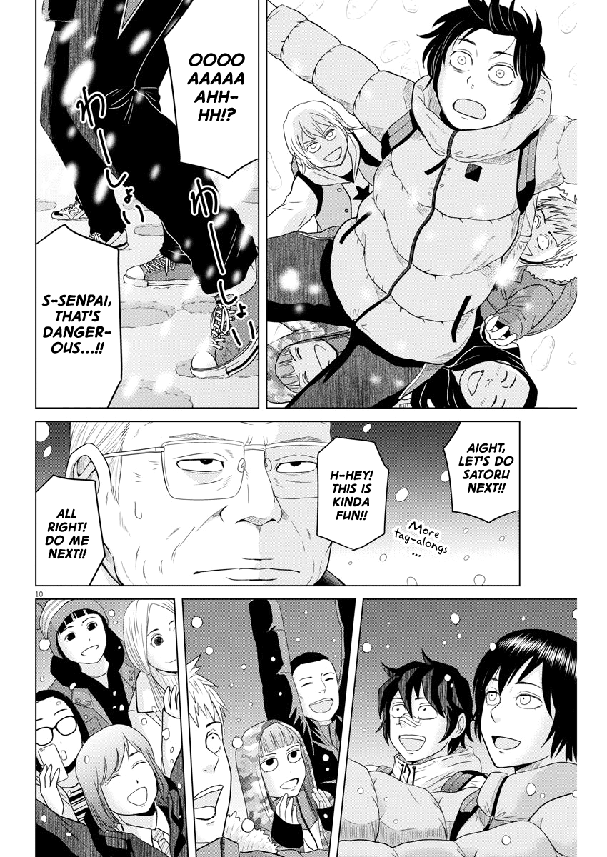Saotome Girl, Hitakakusu Chapter 93 page 10 - Chapter 93: Saotome Senshu, Flying
