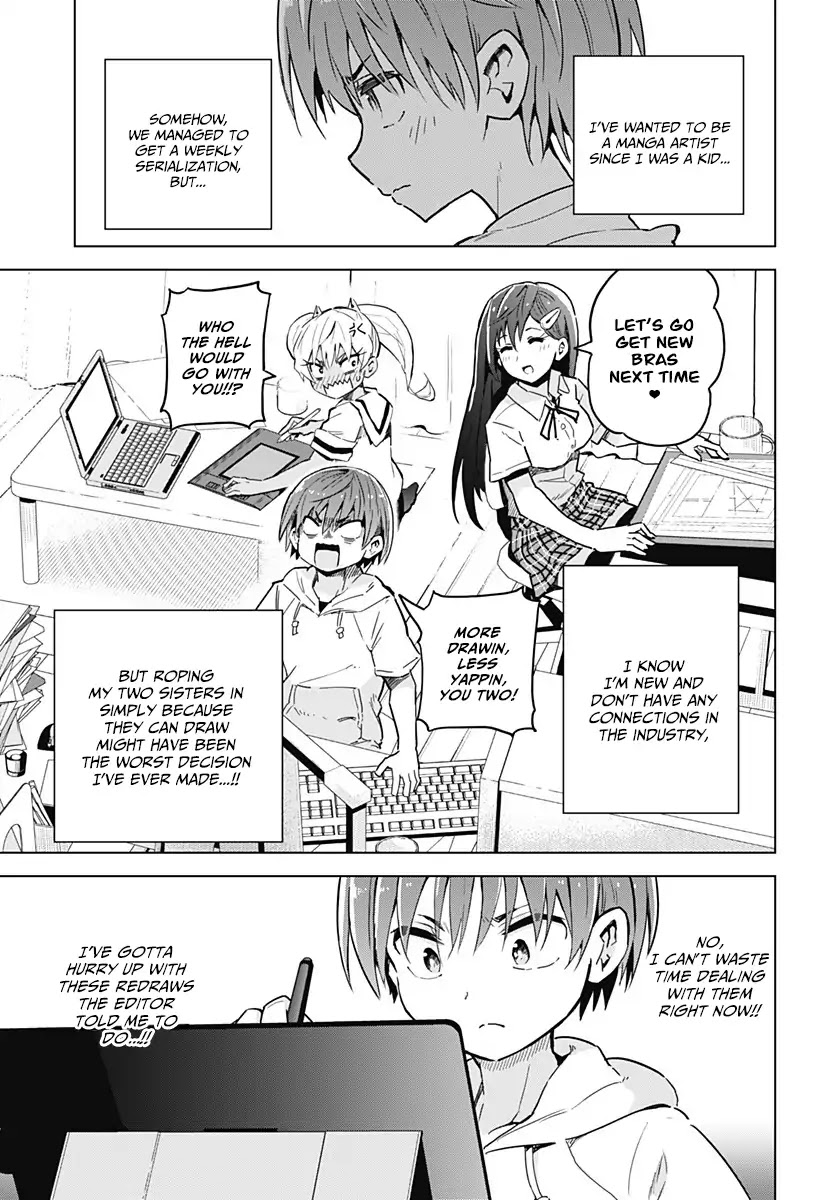 Saotome Shimai Ha Manga no Tame Nara!? Chapter 1 page 13 - Chapter 1: If the Saotome Sisters Did it for the Lips!?