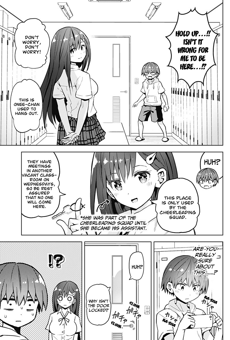 Saotome Shimai Ha Manga no Tame Nara!? Chapter 20 page 8 - Chapter 20: If Saotome Noan Did it to Cheer!?