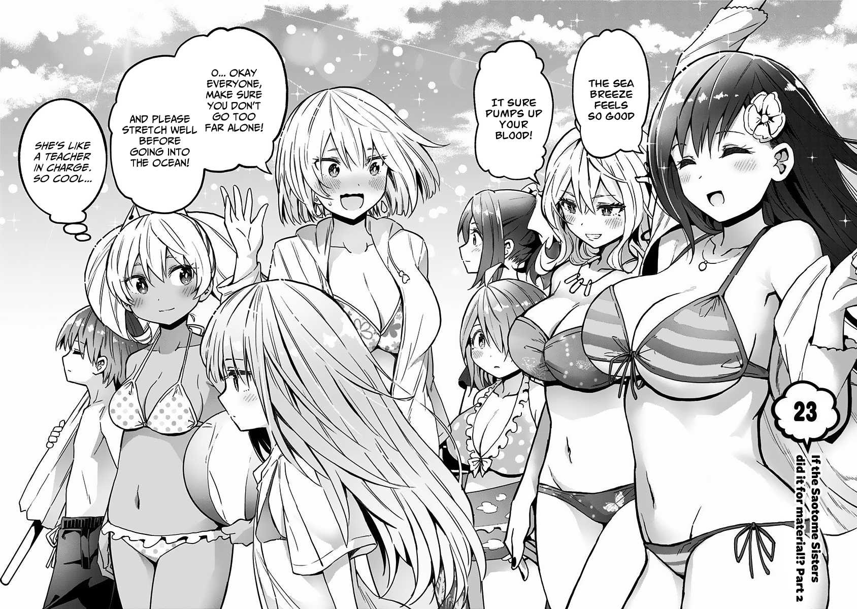 Saotome Shimai Ha Manga no Tame Nara!? Chapter 23 page 3 - Chapter 23: The Saotome sisters did it for material!? Part 2