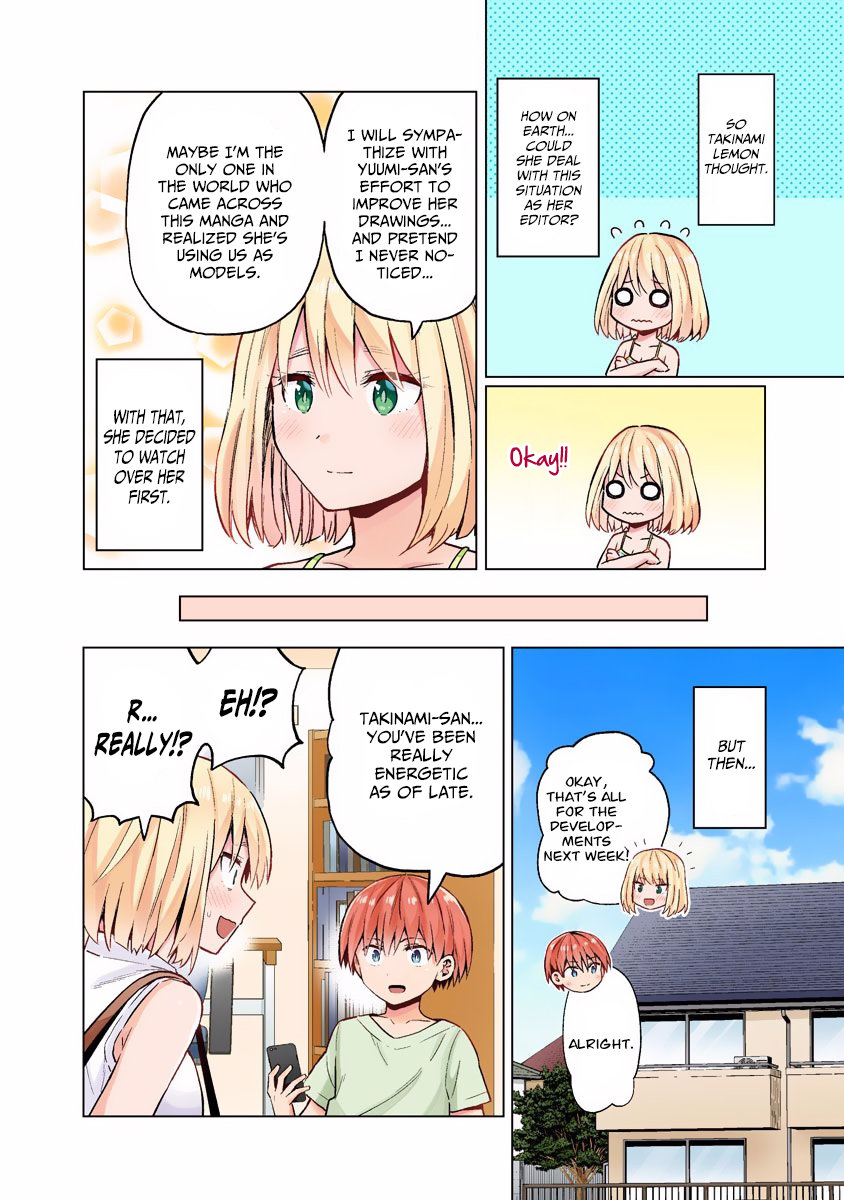 Saotome Shimai Ha Manga no Tame Nara!? Chapter 27.5 page 10 - Chapter 27.5: Extra Arc: If Takinami Lemon did it for Newbie discovery!?