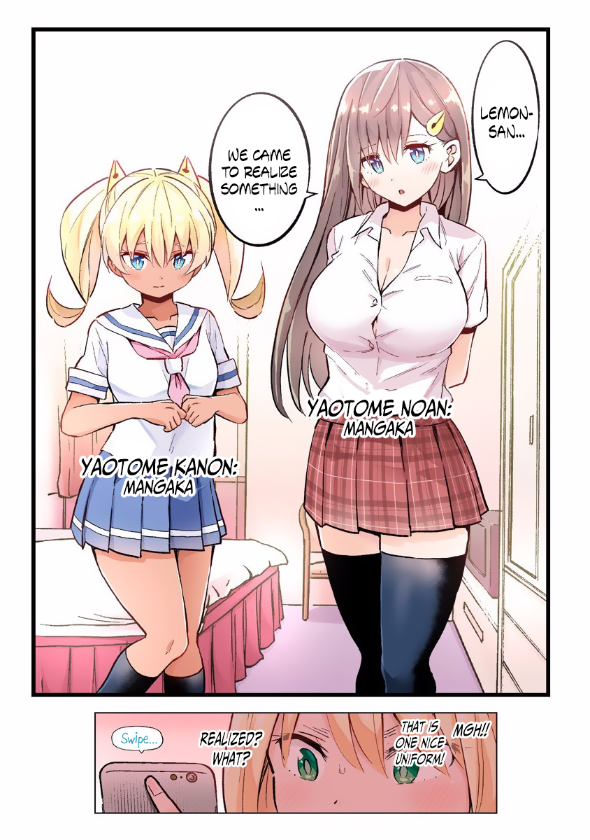 Saotome Shimai Ha Manga no Tame Nara!? Chapter 27.5 page 13 - Chapter 27.5: Extra Arc: If Takinami Lemon did it for Newbie discovery!?