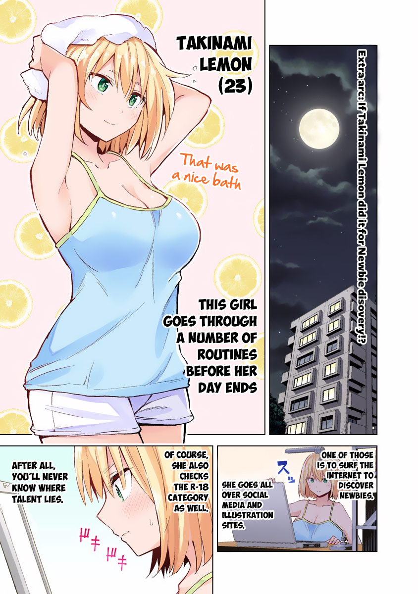 Saotome Shimai Ha Manga no Tame Nara!? Chapter 27.5 page 3 - Chapter 27.5: Extra Arc: If Takinami Lemon did it for Newbie discovery!?