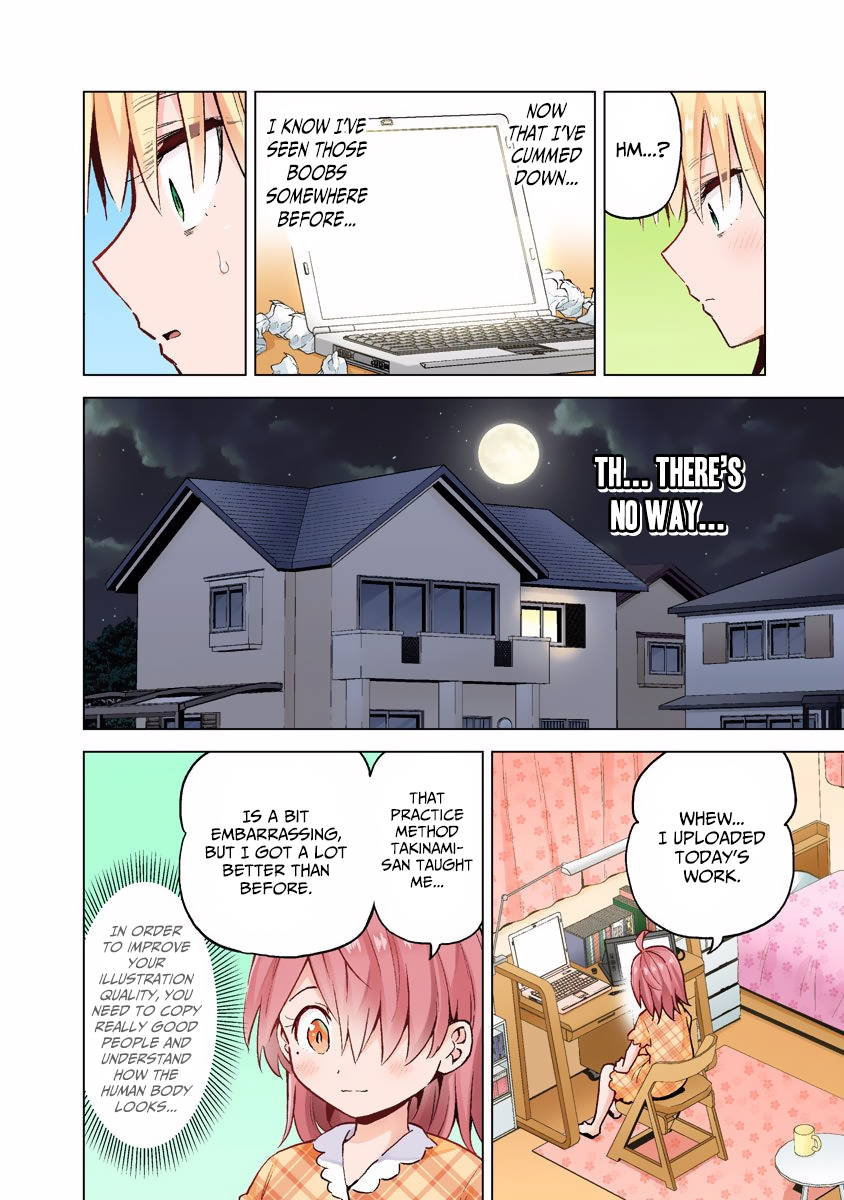 Saotome Shimai Ha Manga no Tame Nara!? Chapter 27.5 page 8 - Chapter 27.5: Extra Arc: If Takinami Lemon did it for Newbie discovery!?