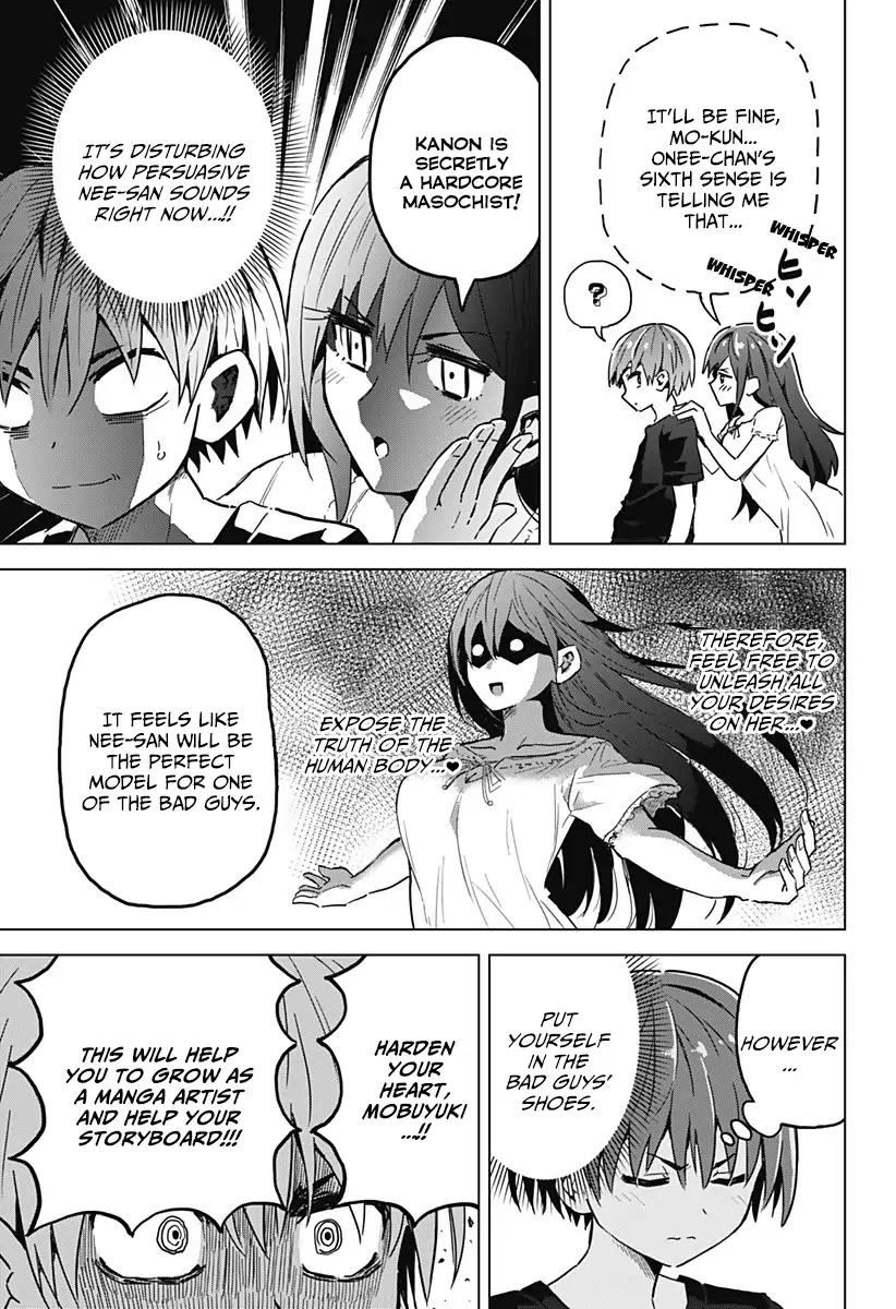 Saotome Shimai Ha Manga no Tame Nara!? Chapter 3 page 12 - Chapter 3: If the Saotome Sisters Did it for the Bad Guys!?