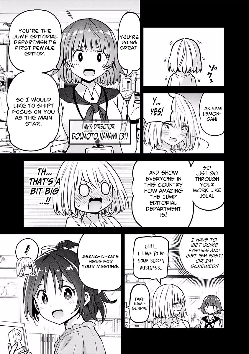Saotome Shimai Ha Manga no Tame Nara!? Chapter 32 page 5 - Chapter 32: If Takinami Lemon does it for Television!? ~MHK Documentary: 1000 camera arc~