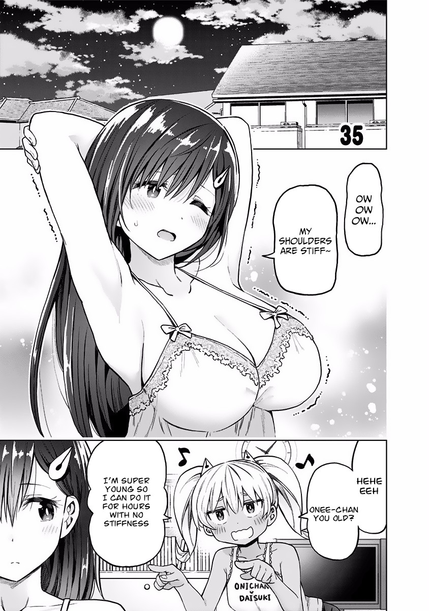 Saotome Shimai Ha Manga no Tame Nara!? Chapter 35 page 1 - Chapter 35: If Saotome Noan does it for a massage!?