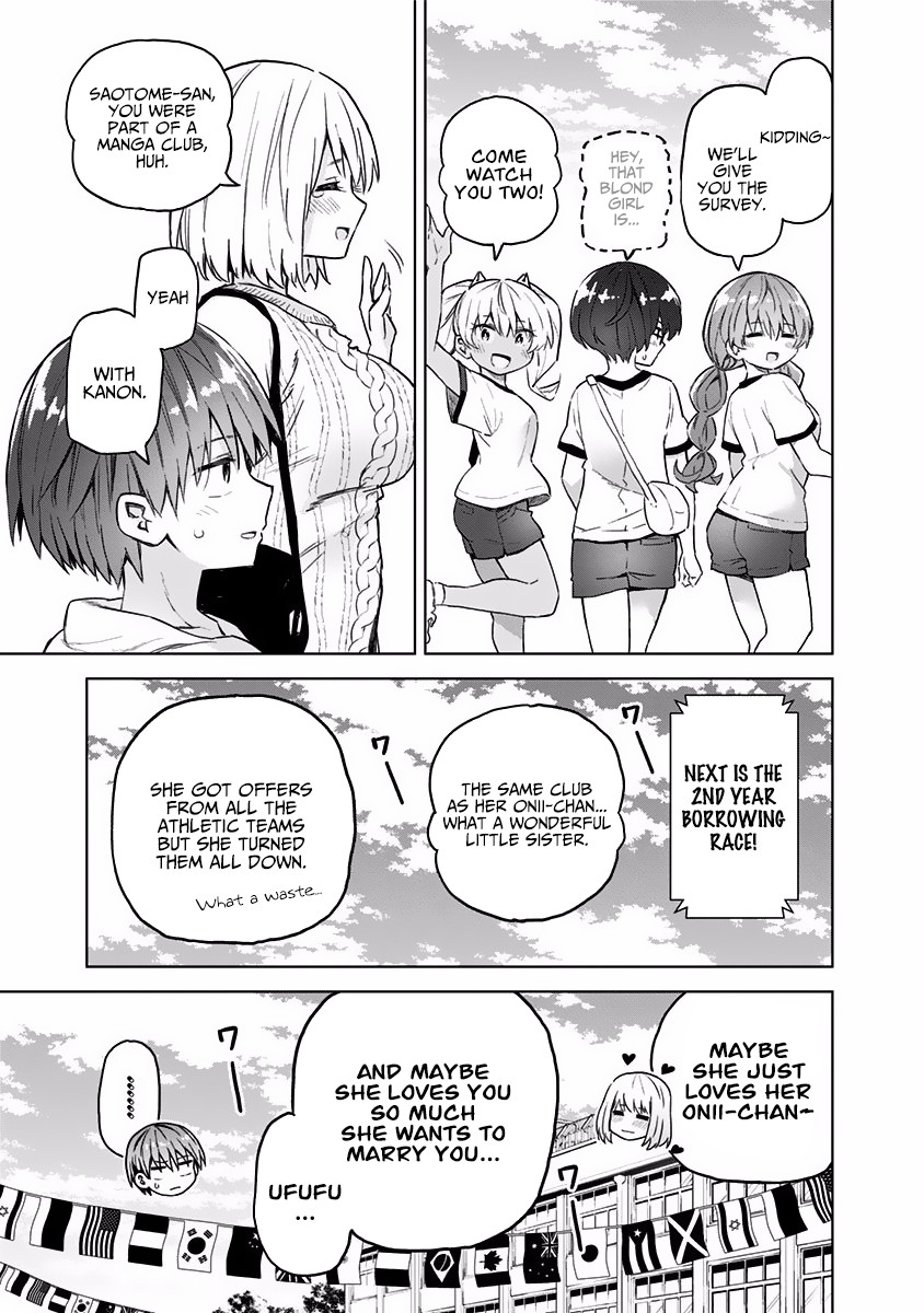 Saotome Shimai Ha Manga no Tame Nara!? Chapter 36 page 12 - Chapter 36: If Saotome Kanon did it for the Athletic Festival!?