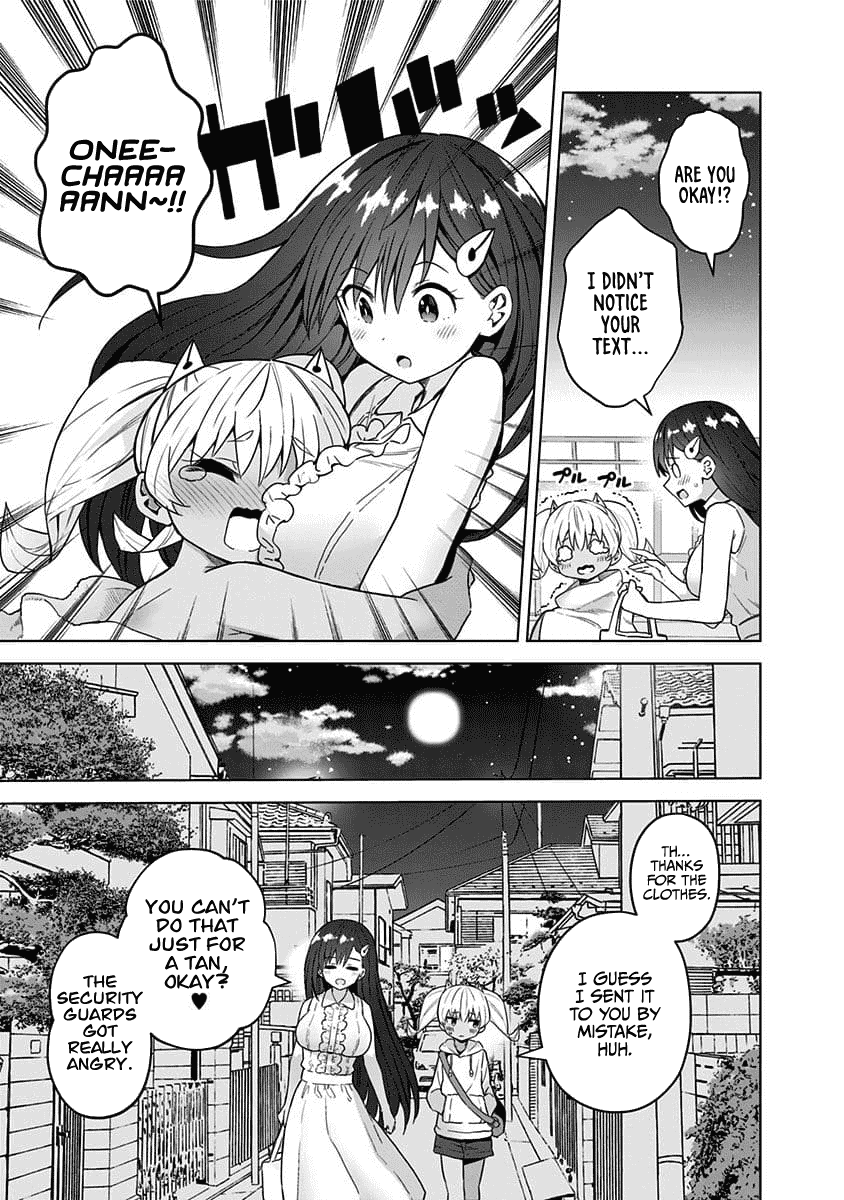 Saotome Shimai Ha Manga no Tame Nara!? Chapter 43 page 14 - Chapter 43: If Saotome Kanon does it for a tan!?