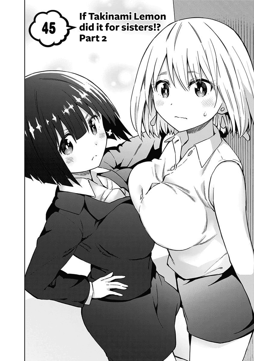 Saotome Shimai Ha Manga no Tame Nara!? Chapter 45 page 2 - Chapter 45: If Takinami Lemon did it for sisters!? Part ②