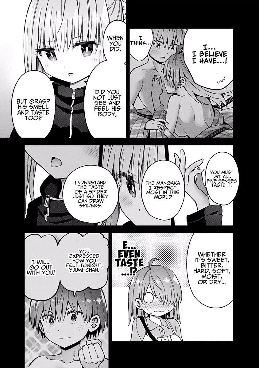 Saotome Shimai Ha Manga no Tame Nara!? Chapter 46 page 15 - Chapter 46: If Yurizono Yuumi does it for a man's body!?