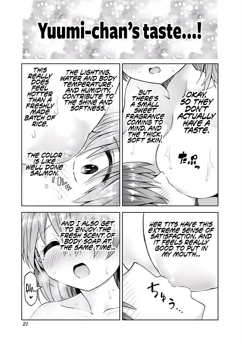 Saotome Shimai Ha Manga no Tame Nara!? Chapter 46 page 23 - Chapter 46: If Yurizono Yuumi does it for a man's body!?