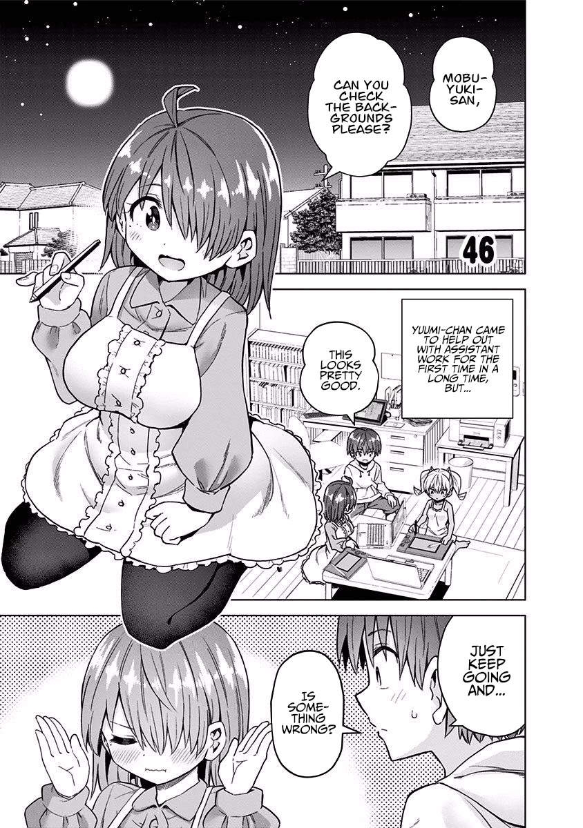 Saotome Shimai Ha Manga no Tame Nara!? Chapter 46 page 9 - Chapter 46: If Yurizono Yuumi does it for a man's body!?